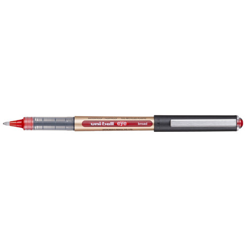 Uni-ball Rollerpen Uni-ball Eye eco 150E breed rood