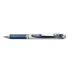 Roller gel Pentel EnerGel BL77 Medium bleu foncé