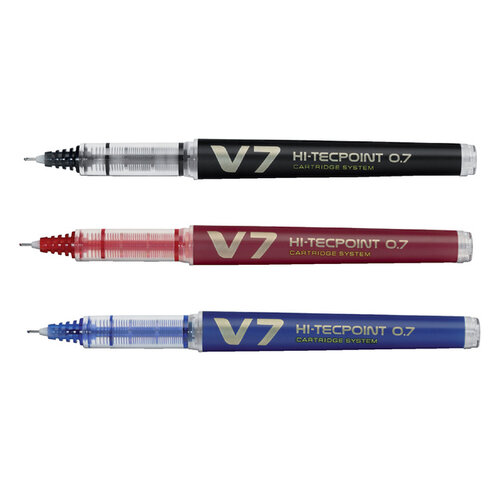 Pilot Rollerpen PILOT Begreen Hi-Tecpoint V7 medium zwart
