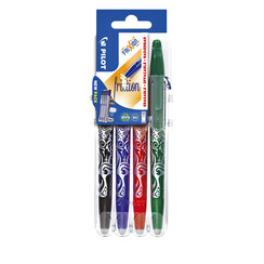 Roller PILOT FriXion Set2Go Medium basiique assorti 4 pièces