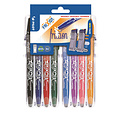 Pilot Rollerpen PILOT friXion medium assorti Set2Go à 8 stuks
