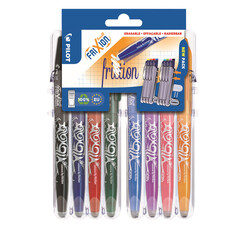 Roller PILOT FriXion Set2Go Medium assorti 8 pièces