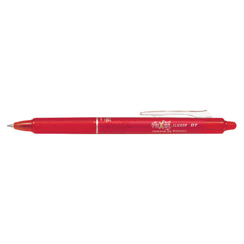 Pilot Roller PILOT FriXion Clicker Medium rouge