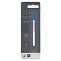Parker Recharge roller Parker Quink Fin bleu blister 1 pièce