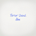 Parker Rollerpenvulling Parker Quink medium blauw blister à 2 stuks