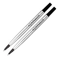 Parker Recharge roller Parker Quink Medium noir blister 2 pièces