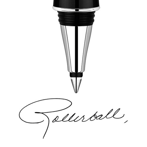 Parker Rollerpenvulling Parker Quink medium zwart blister à 2 stuks