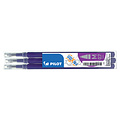 Pilot Rollerpenvulling PILOT friXion medium violet set à 3 stuks