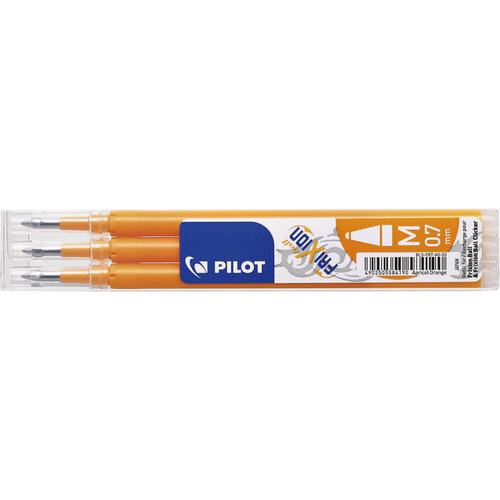 Pilot Recharge roller PILOT FriXion Medium orange abricot 3 pièces