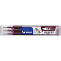 Pilot Rollerpenvulling Pilot friXion medium wijnrood set à 3 stuks