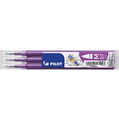 Recharge roller PILOT FriXion Medium violet 3 pièces