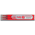 Pilot Rollerpenvulling PILOT friXion fijn rood set à 3 stuks