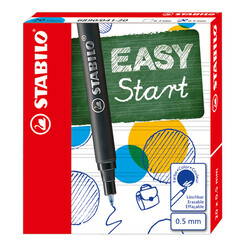 Rollerpenvulling STABILO Easyoriginal fijn blauw doosje à 20 stuks
