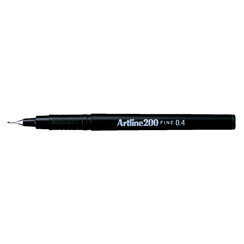Fineliner Artline 200 ogive 0,4mm noir