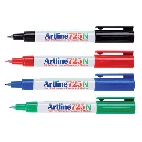 Artline Fineliner Artline 725 rond fijn zwart