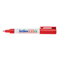 Artline Fineliner Artline 725 rond fijn rood