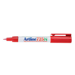 Fineliner Artline 725 rond fijn rood
