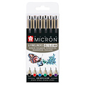 Sakura Fineliner Sakura Pigma Micron 05 basic set 6 kleuren