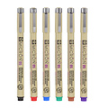 Sakura Fineliner Sakura Pigma Micron 05 set 6 couleurs de base