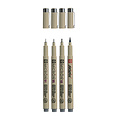 Sakura Fineliner Sakura Pigma Micron koelgrijs set 4 maten