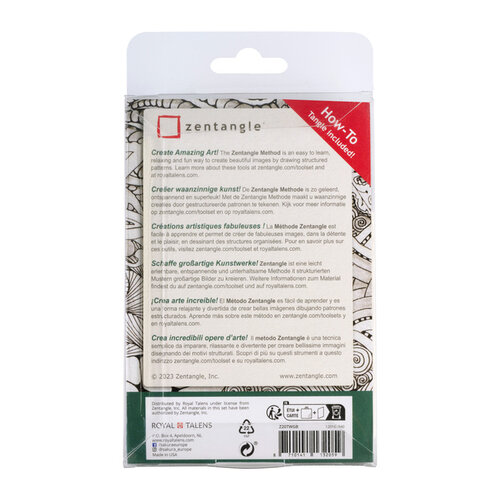 Sakura Kit dessin Sakura Zentangle blanc set 20 motifs