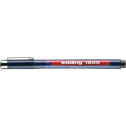 edding Fineliner edding 1800 0.7mm zwart