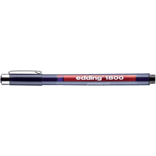 edding Fineliner edding 1800 0.25mm zwart