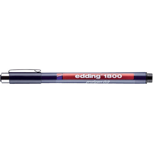 edding Fineliner Edding 1800 noir 0,35mm