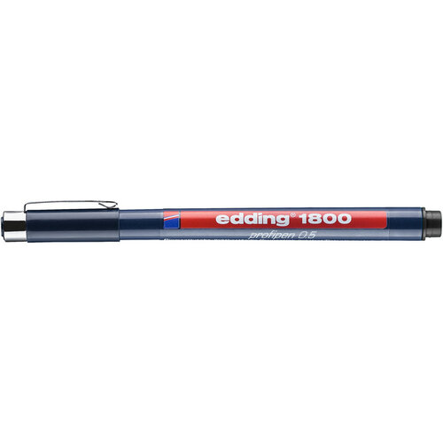 edding Fineliner Edding 1800 noir 0,5mm