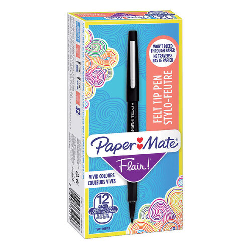 Paper Mate Fineliner Paper Mate Flair Original Medium noir