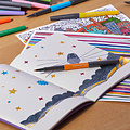 Paper Mate Fineliner Paper Mate Flair Metallic Medium assorti blister 6 pièces