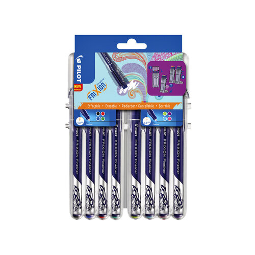 Pilot Fineler PILOT FriXion Fin assorti 8 pièces