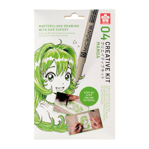 Sakura Tekenset Sakura Creative Kit Manga 6 stuks