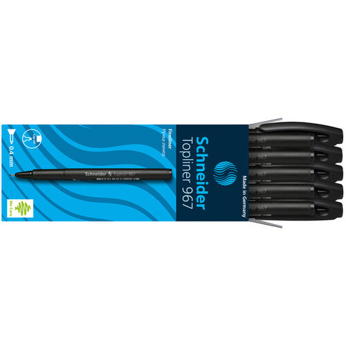 Schneider Fineliner Schneider Topliner 967 0,4mm noir