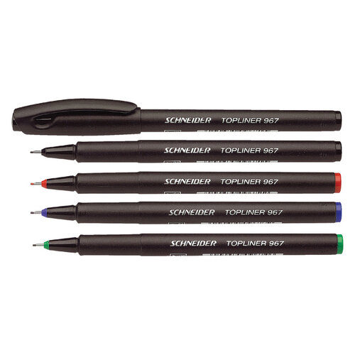 Schneider Fineliner Schneider 967 0.4mm zwart
