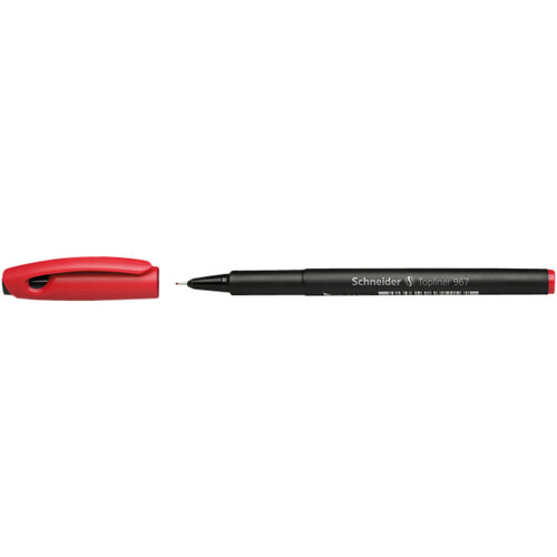 Schneider Fineliner Schneider 967 0.4mm rood