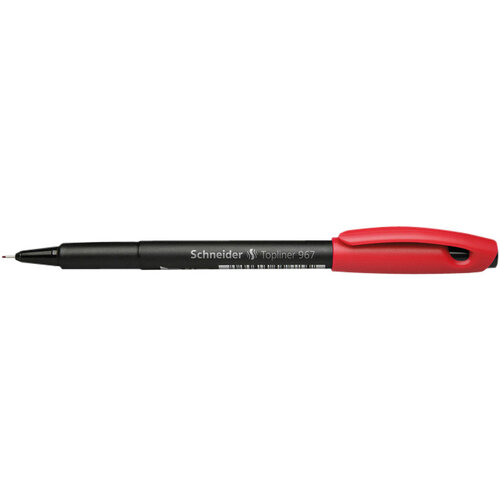 Schneider Fineliner Schneider 967 0.4mm rood