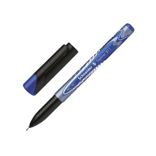 Schneider Fineliner Schneider Topliner 911 0,4mm bleu