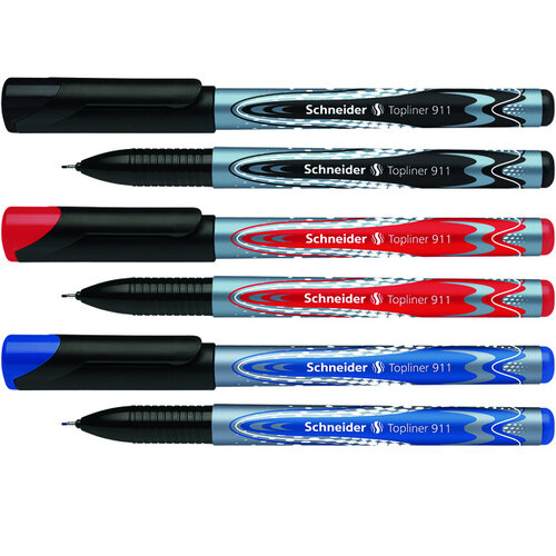 Schneider Fineliner Schneider Topliner 911 0,4mm bleu