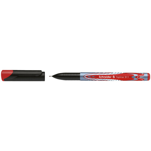 Schneider Fineliner Schneider Topliner 911 0,4mm rouge