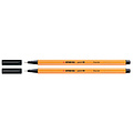 Stabilo Fineliner STABILO point 88/46 Fin noir