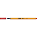 Stabilo Fineliner STABILO point 88/40 fijn rood