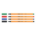 Stabilo Fineliner STABILO point 88/40 fijn rood