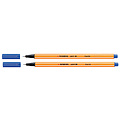 Stabilo Fineliner STABILO point 88/41 fijn blauw