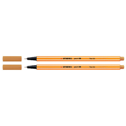 Stabilo Fineliner STABILO point 88/26 fijn abrikoos