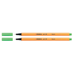 Fineliner STABILO point 88/33 Fin vert clair