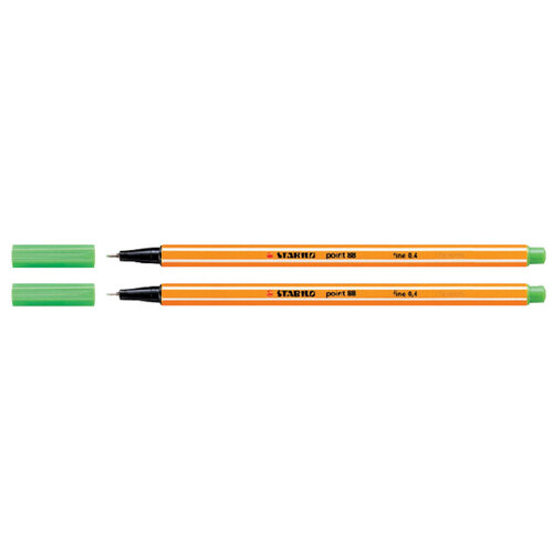 Stabilo Fineliner STABILO point 88/43 Fin vert clair