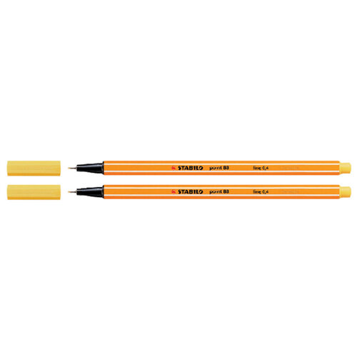 Stabilo Fineliner STABILO point 88/44 Fin jaune