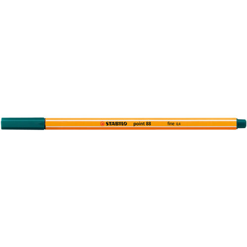Stabilo Fineliner STABILO point 88/53 Fin vert turquoise