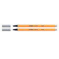 Stabilo Fineliner STABILO Point 88/94 Fin gris clair
